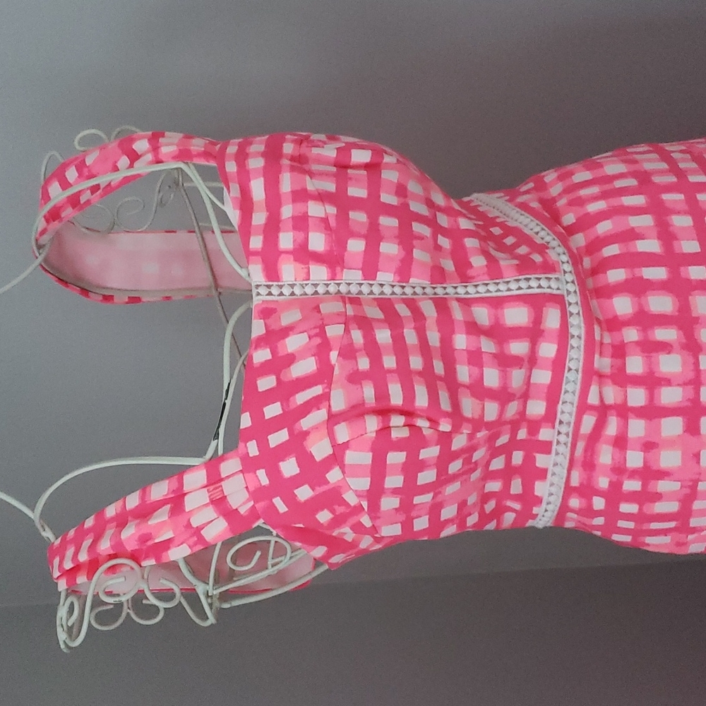 Flirty Lilly Pulitzer Checkered Dress - Size 00